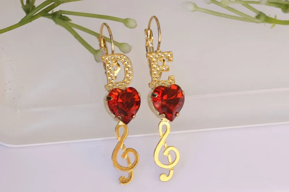 RUBY MUSIC EARRINGS