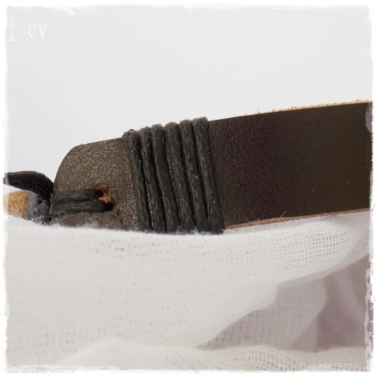 Rustic Men's Leather Bracelet