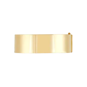 Sabel Collection Yellow Gold Wide Bangle