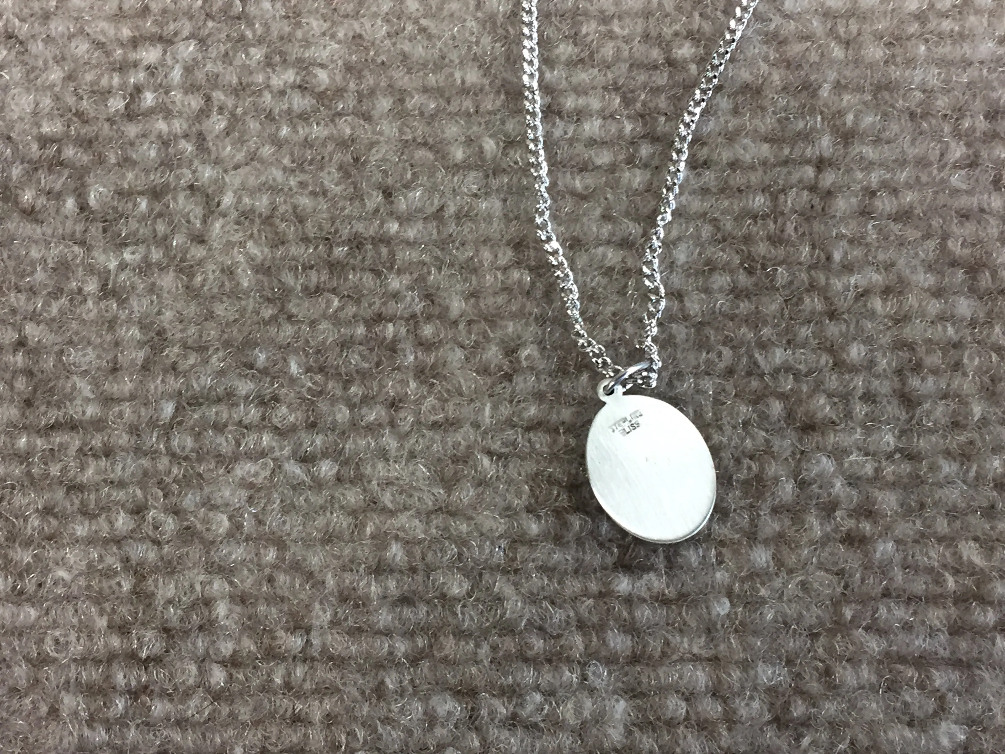 Saint Jose Sanchez Del Rio Silver Pendant And Chain