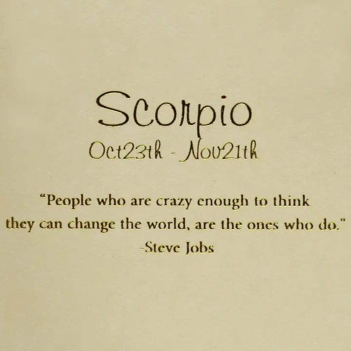 Scorpio Zodiac Bracelet Adjustable Bangle 
