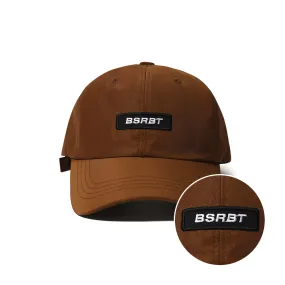 SHINY WAPPEN CAP BROWN
