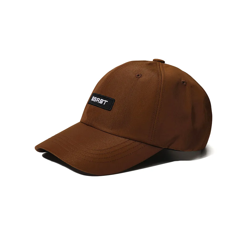 SHINY WAPPEN CAP BROWN