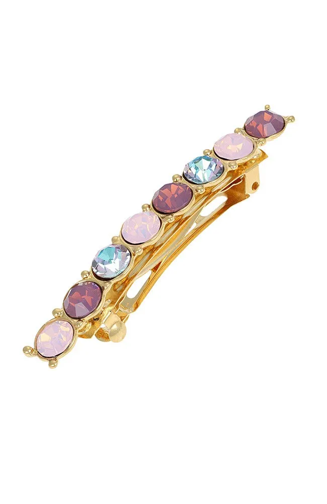 Small Aurelia Crystal Barrette