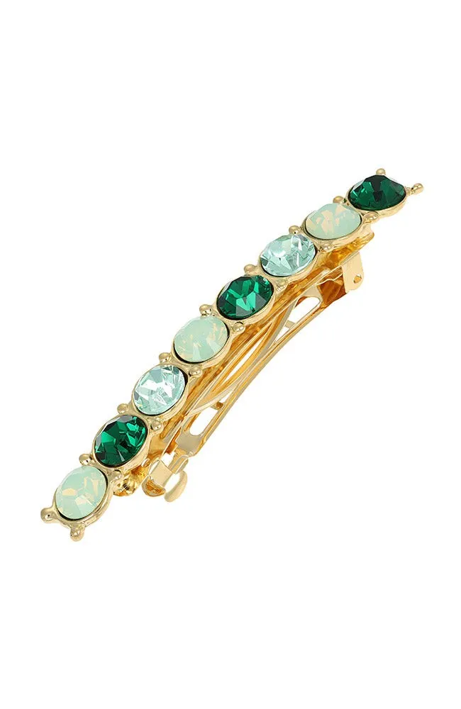 Small Aurelia Crystal Barrette