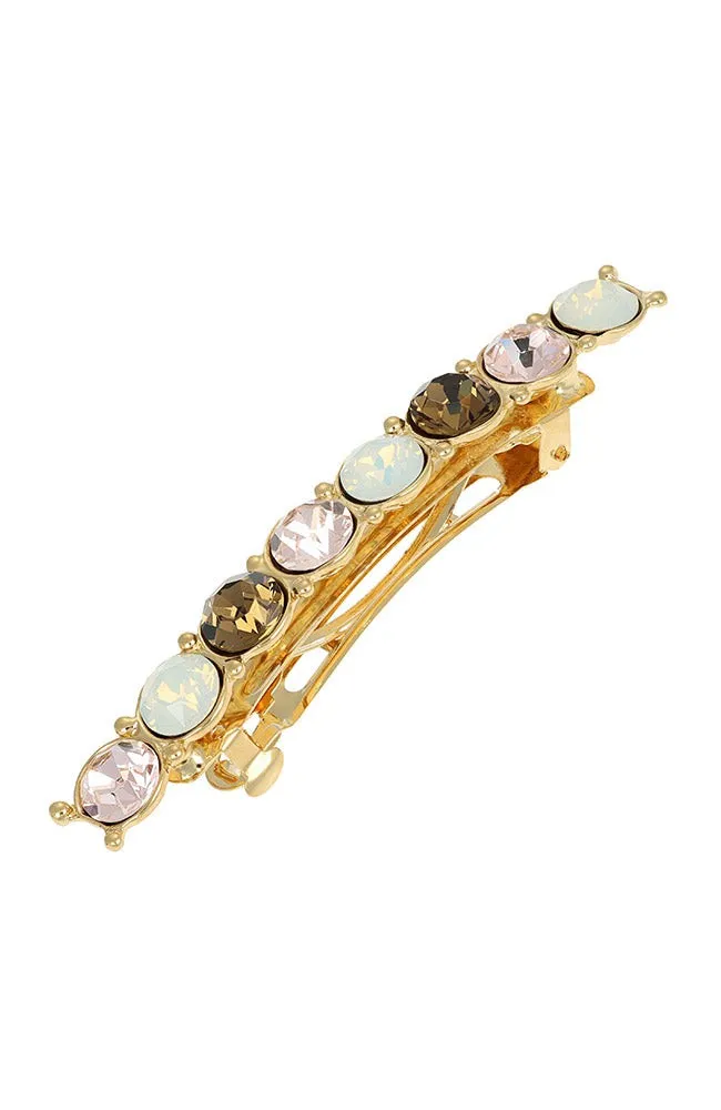 Small Aurelia Crystal Barrette