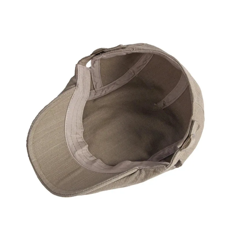Solid Color Exquisite Fashion Flat Cap