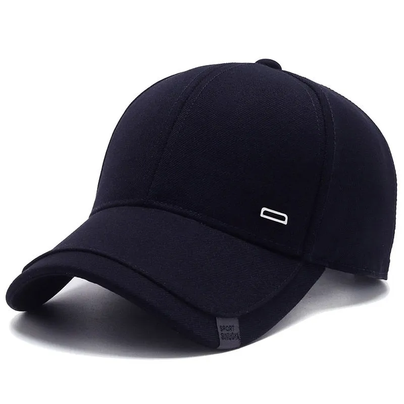 Solid Cotton Baseball Cap For Men Women Adjustable Fitted Cap Snapback Hats Gorras Hombre Bone Trucker Cap Male