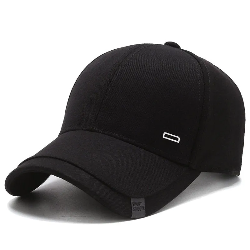 Solid Cotton Baseball Cap For Men Women Adjustable Fitted Cap Snapback Hats Gorras Hombre Bone Trucker Cap Male