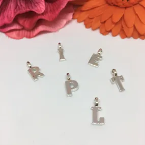 Solid Silver Initial - SP155