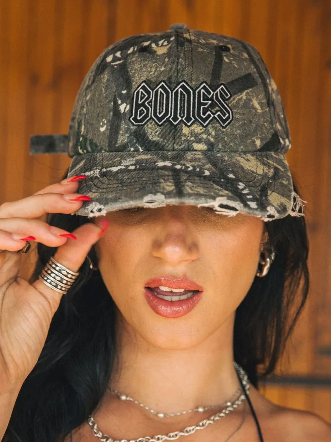 SQUEALER DAD CAP - ALPINE CAMO