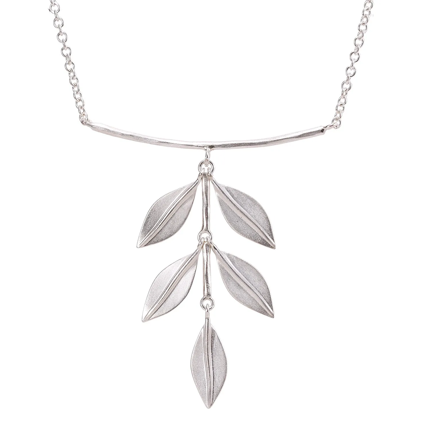 SS Olive Branch Pendant