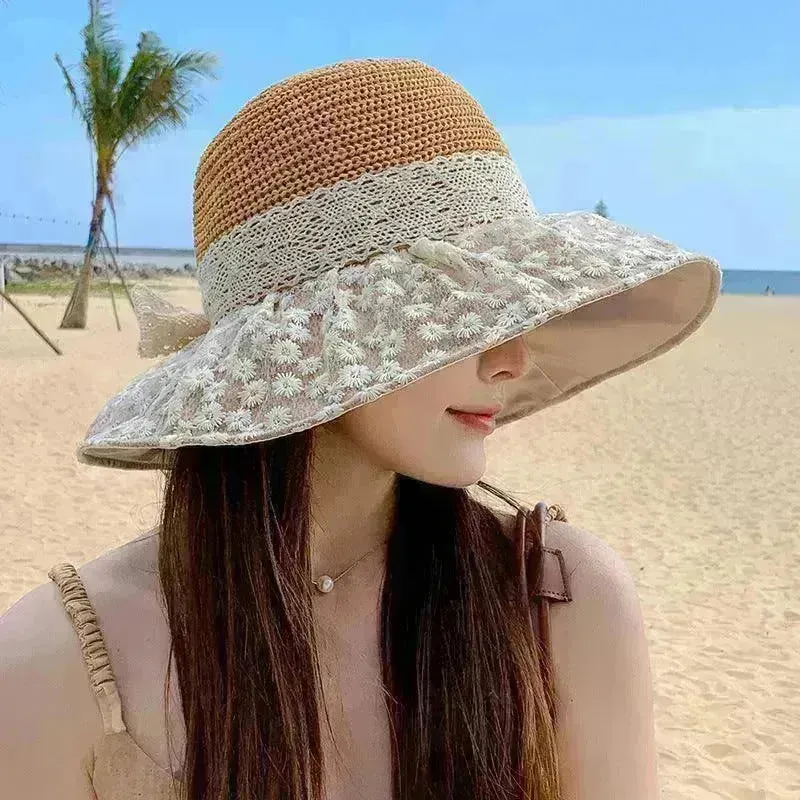 Summer Seaside Vacation Sun Protection Sun Hat Fashion Foldable