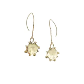 Sun Disc Earrings