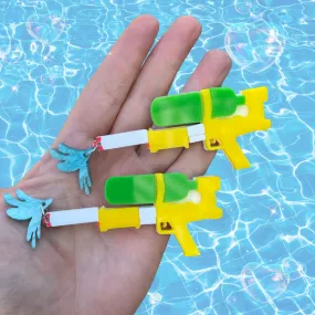 Super Soaker Toy Dangle Earrings