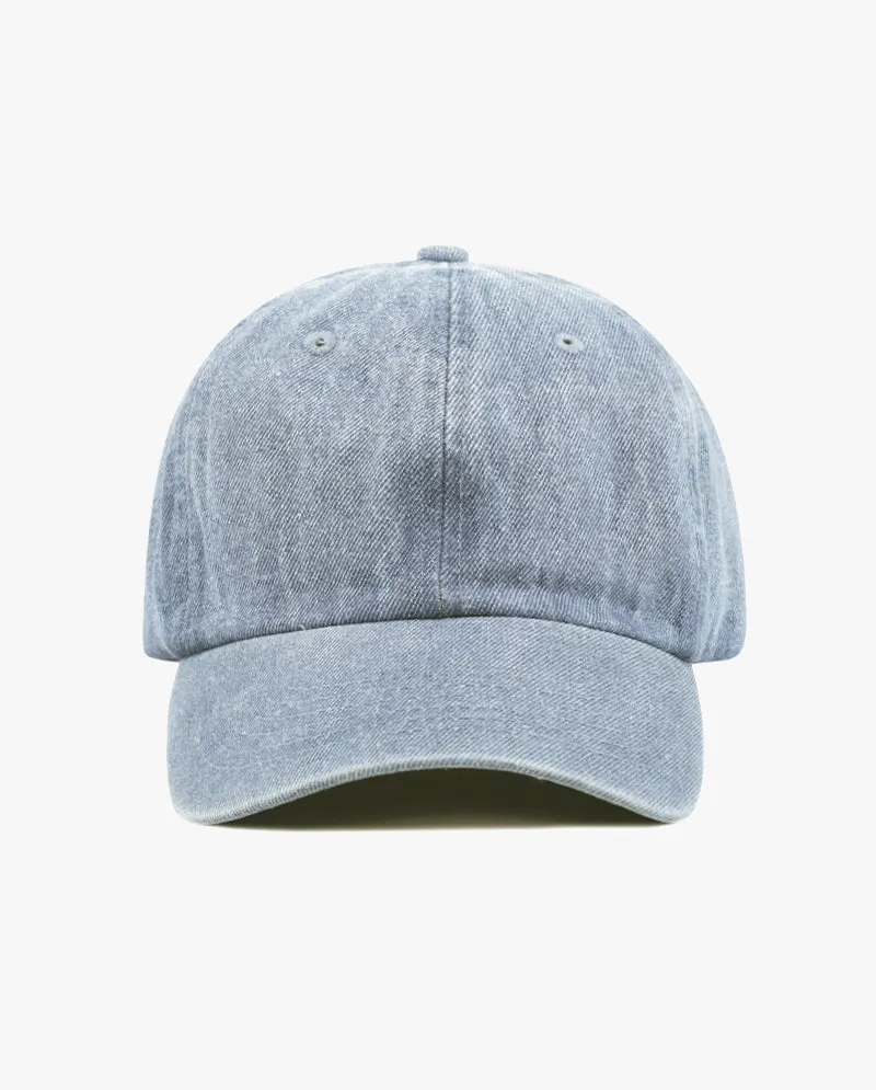 The Hat Depot - Basic Denim Cotton Baseball Cap