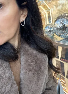 The Monica Diamond Chain Earrings