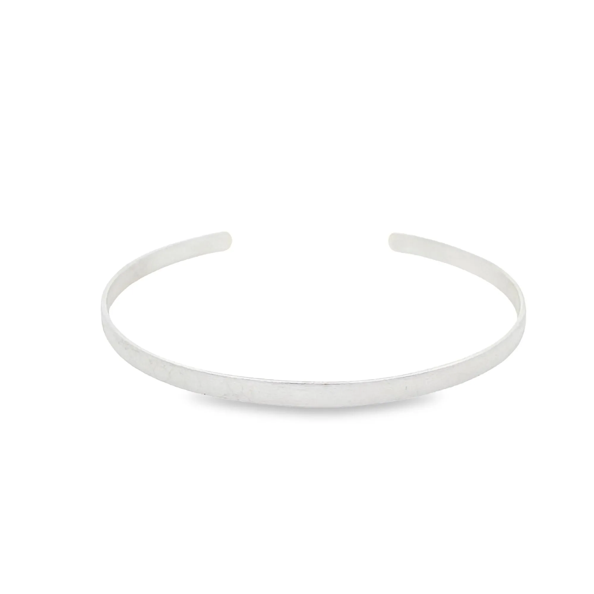 Thin Plain Bangle (B120)