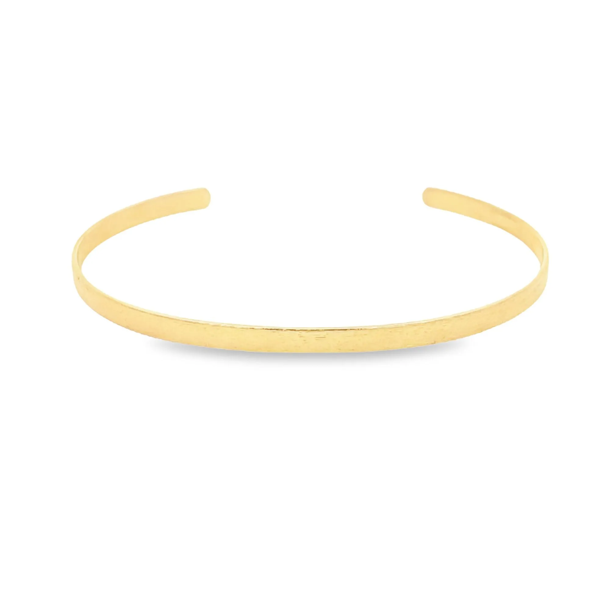 Thin Plain Bangle (B120)