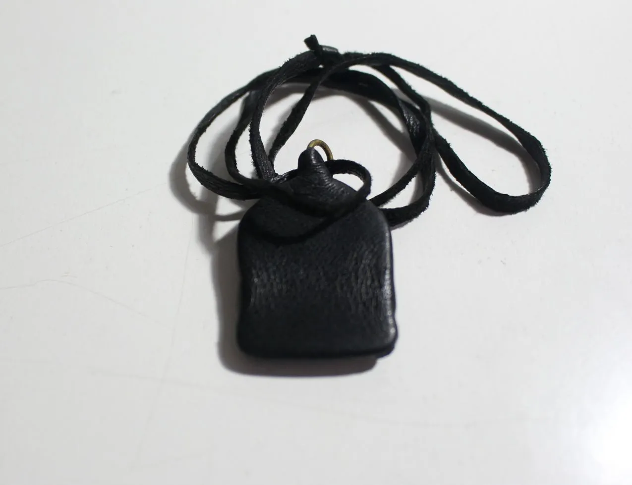 Tibetan Om Brass Pendant Necklace