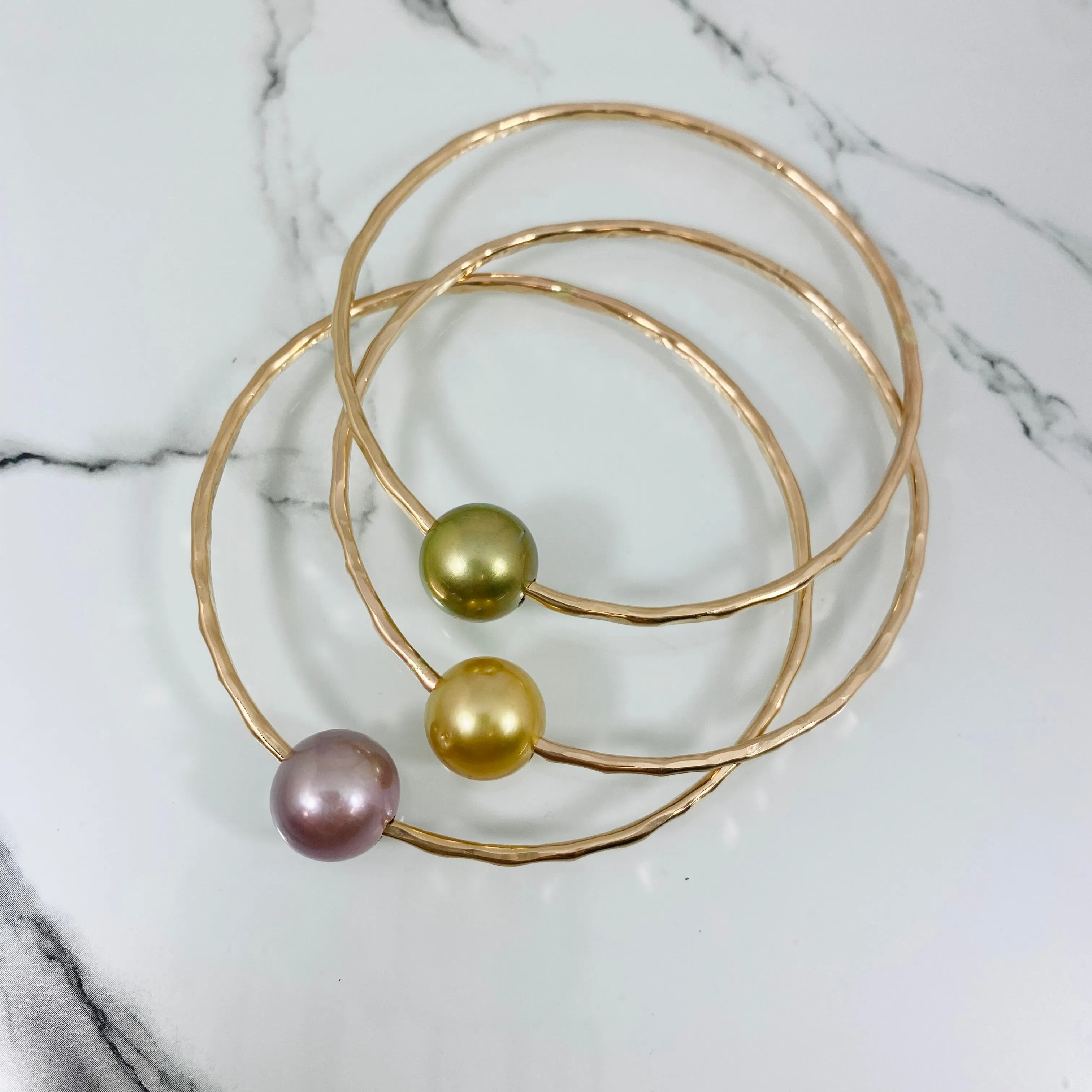 Tropical Bangle Pearl Set
