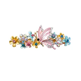 Yellow Chimes Hair Clips for Women Girls Barrette Hair Clips for Women Hair Accessories for Women Butterfly Clips for Women Multicolor French Barrette Hair Clips for Women and Girls Gift For Women & Girls