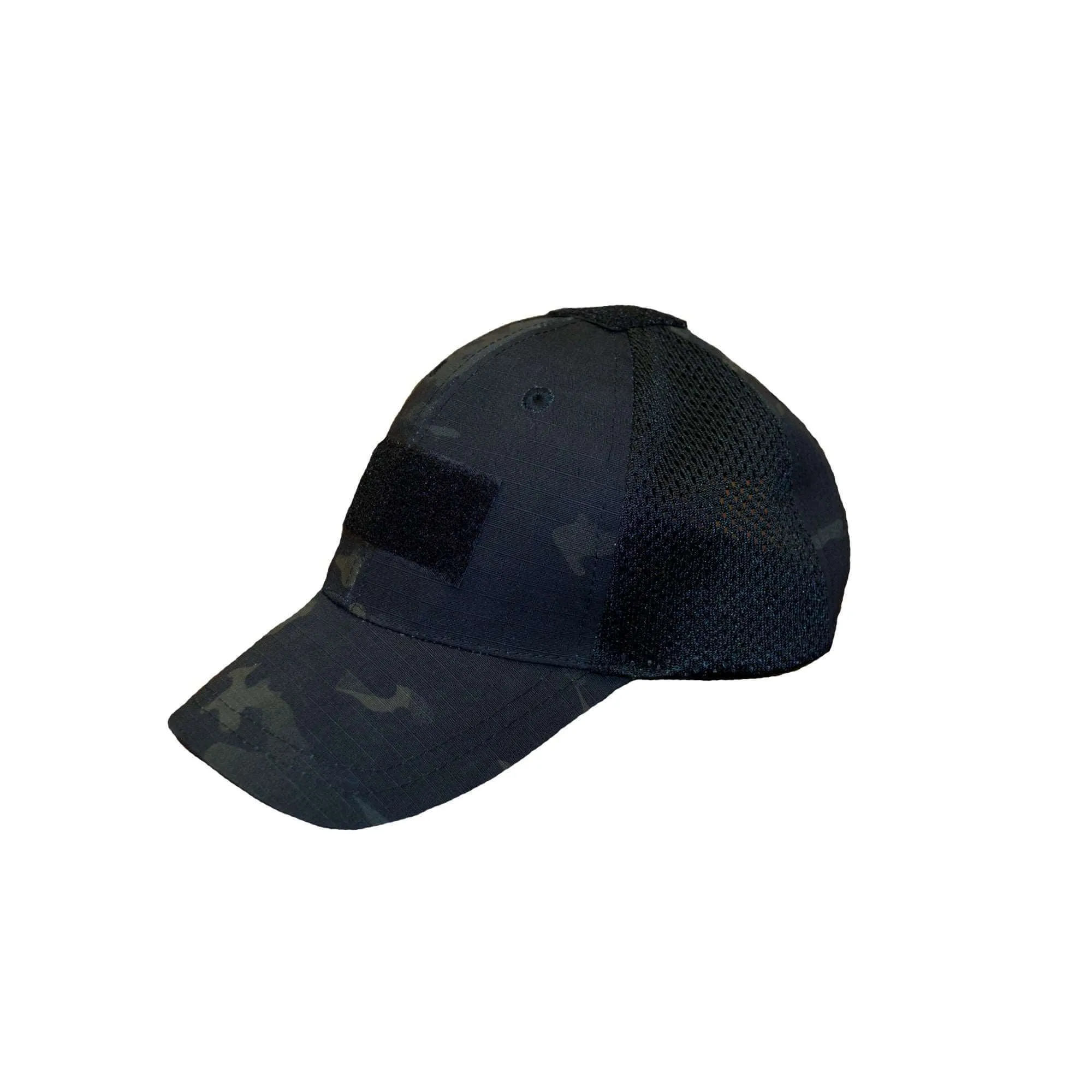 Youth Multicam Black Tactical Operators Cap w Mesh Back